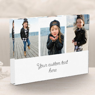 Bloc Photo Texte Personnalisé Script Moderne Photo Collage Ke