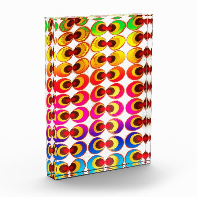 Bloc Photo Tissu psychédélique (Gauche)