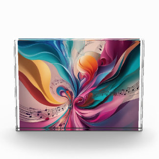 Bloc Photo Titre : ✨ Plongez dans le monde de la Lyrique Abst