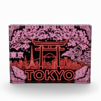 Bloc Photo Tokyo Neon Design Photo Block 