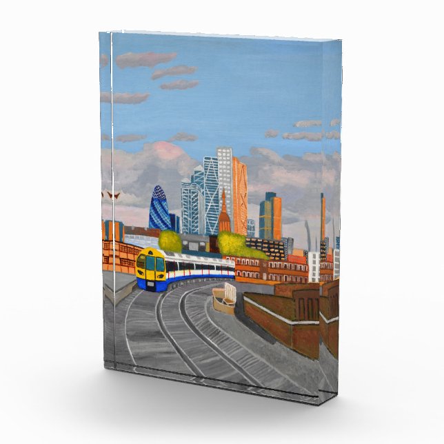 Bloc Photo train de London Overground  (Droite)