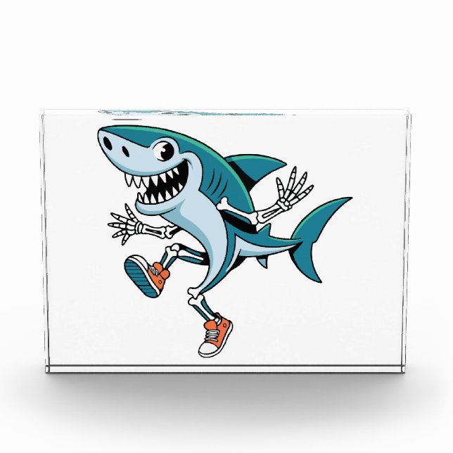 Bloc Photo Tralalero Tralala SkeleBoo Halloween Conception (Devant)