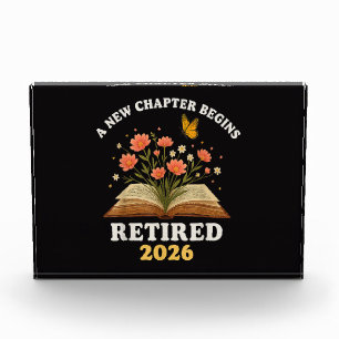 Bloc Photo Un nouveau chapitre commence Retraité 2026