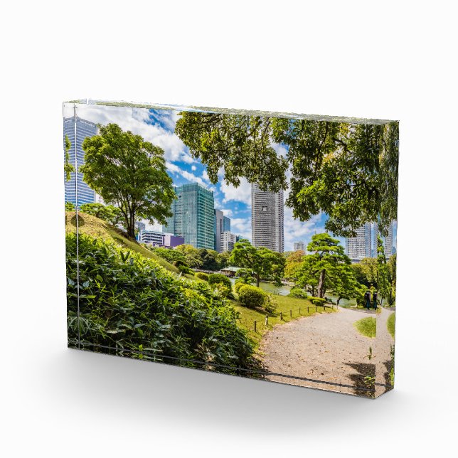 Bloc Photo Une promenade à travers les jardins de Hama Rikyu, (Droite)