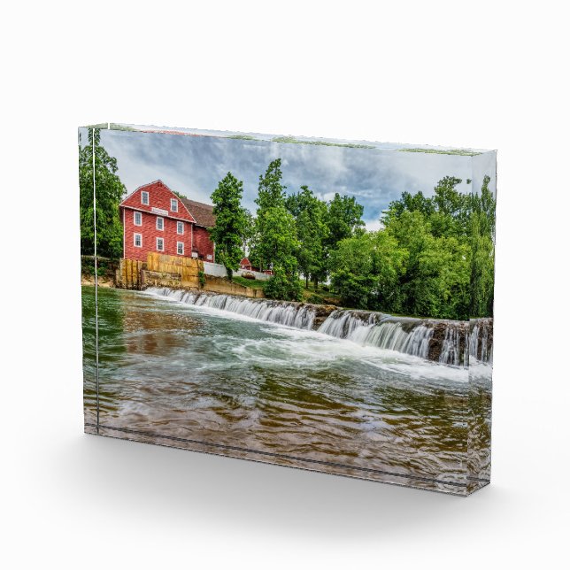 Bloc Photo Usine d'aigle de guerre et cascade (Droite)