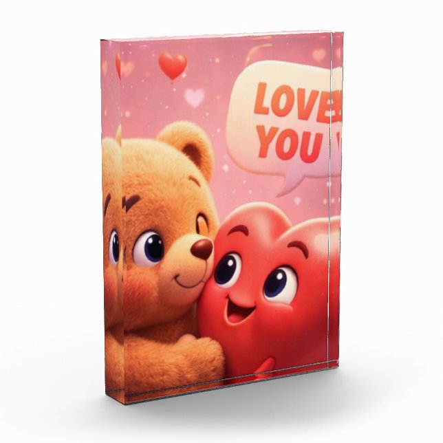 Bloc Photo Valentine  (Gauche)