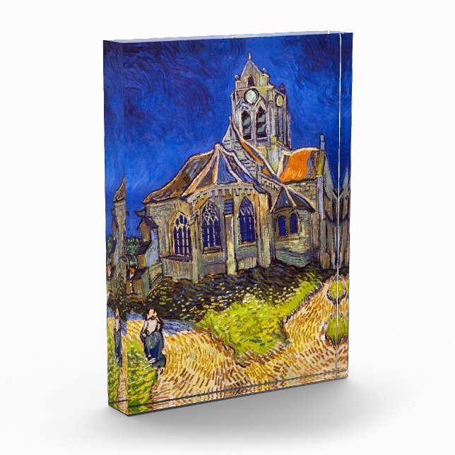 Bloc Photo Vincent van Gogh - L'église d'Auvers (Gauche)
