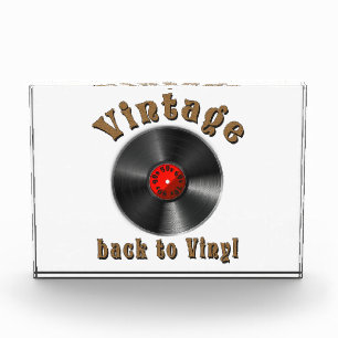 Bloc Photo Vintage - Back to Vinyl, the record is back