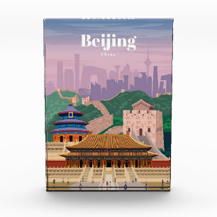 Bloc Photo Voyage Art Voyage à Pékin Chine