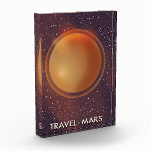 Bloc Photo Voyage vers Mars