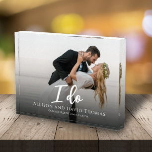 Bloc Photo Wedding Photo Minimalist Couple Simple I Do