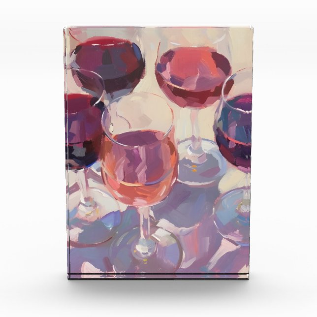 Bloc Photo Wine drinks Red Tropical pink wine drink set  (Devant)