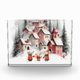 Bloc Photo Winter in Mice Town