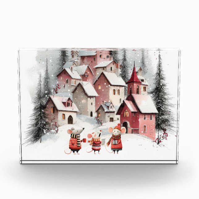 Bloc Photo Winter in Mice Town (Devant)