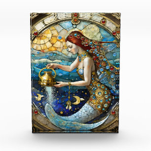 Bloc Photo Zodiac - Aquarius La Sirène Du Porteur D'Eau