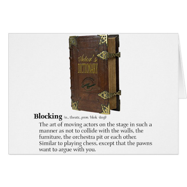 Blocage (Devant horizontal)