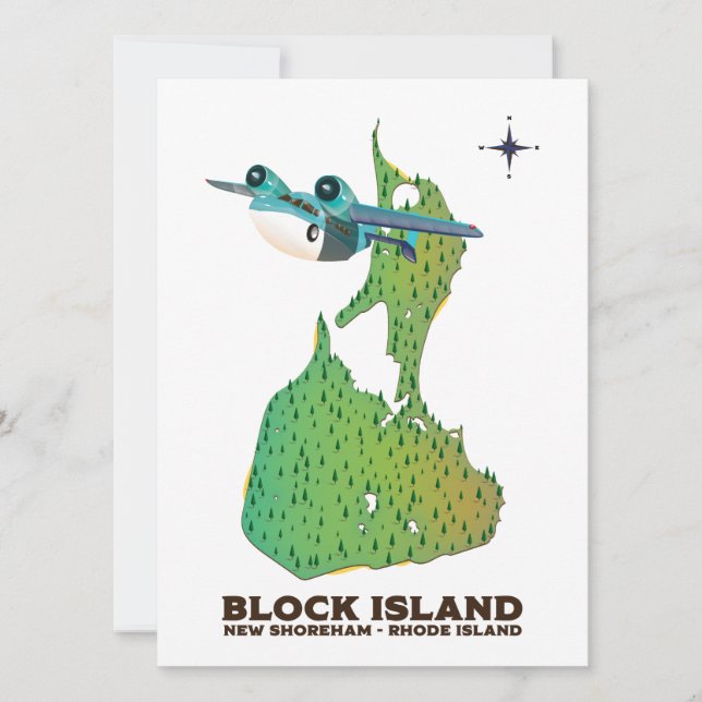 Block Island New Shoreham, Rhode Island (Devant)