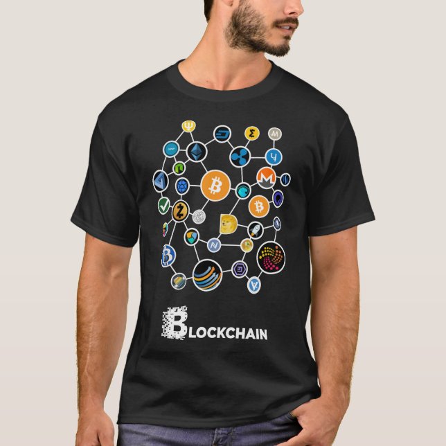 Blockchain Crypto - Cryptomonnaie chemise Sweat -  (Devant)