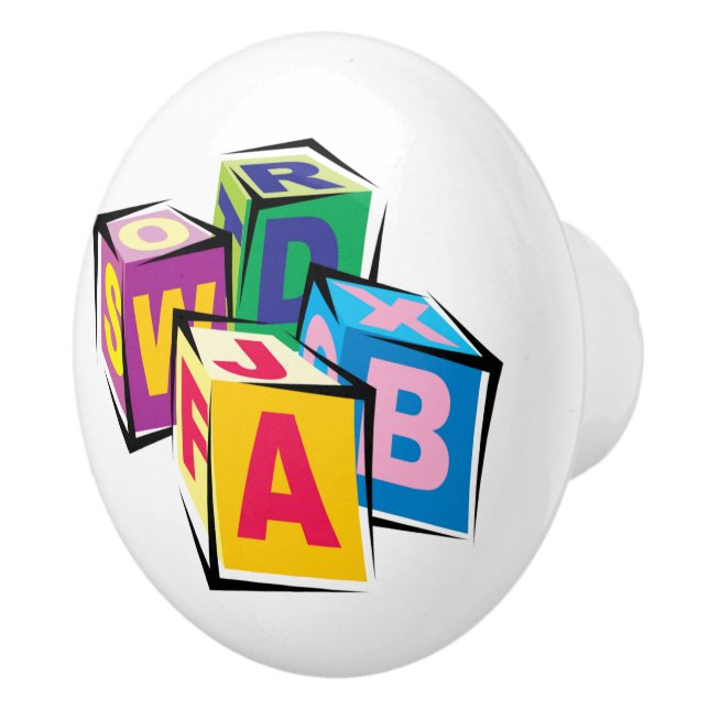 Blocs bébé en céramique Boutons de tiroir (Droite)