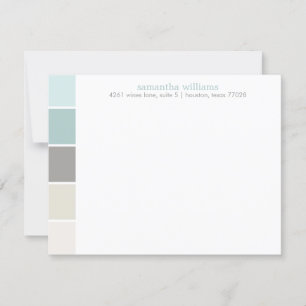 Blocs de couleurs modernes bleu et gris