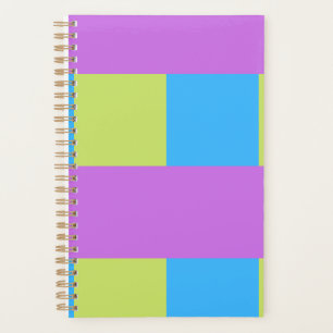 Blocs de couleurs vert bleu pourpre