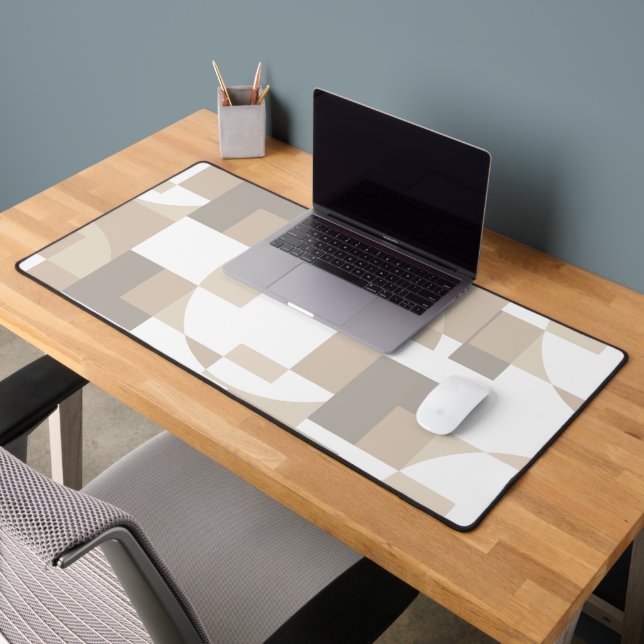 Blocs Géométriques Doux – Travail Abstrait Calme e (Bureau 2)