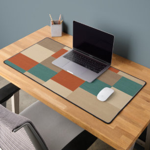 Blocs Géométriques Modernes Sarcelle & Beige