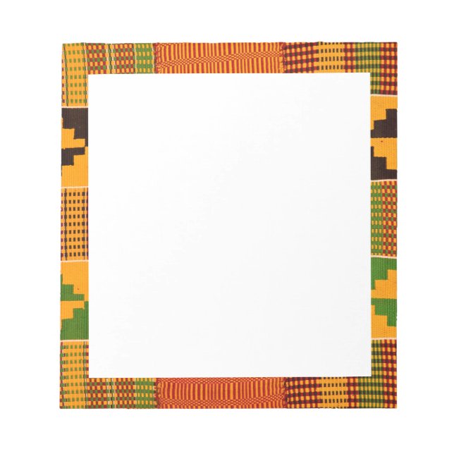 Blocs-notes à motifs africains (Devant)