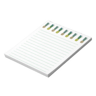 Blocs-notes lignés à thème ananas