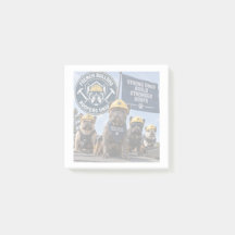Blocs-notes Post-it Union des Couvreurs Bouledogue