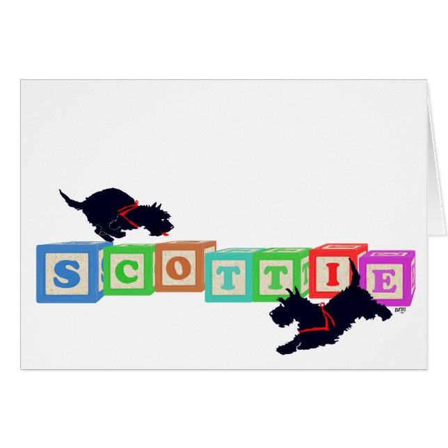 Blocs Scottie (Devant horizontal)
