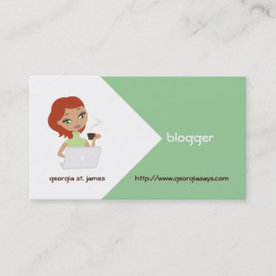 Blogueur Carte de visite