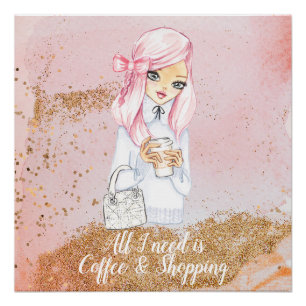 blogueur d'hiver cosy girl planner affiche