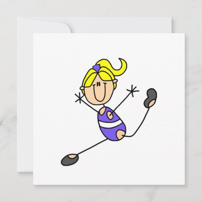 Blond Girl Gymnast (Devant)