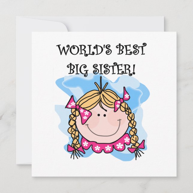 Blond World's Best Big Sister Gifts (Devant)