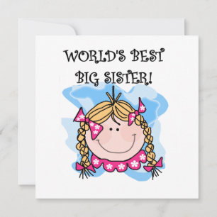Blond World's Best Big Sister Gifts