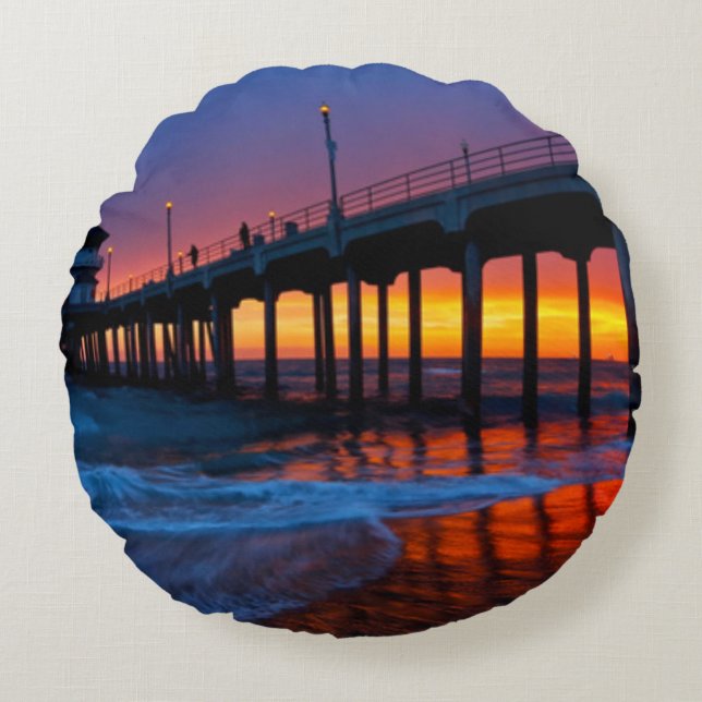 Blonde & Broke - HB Peer Sunset Coussin (Devant)