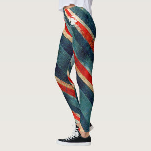 Blonde & Broke - Leggings à motifs - Logo Blanc