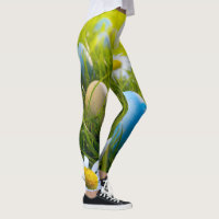 Blonde & Broke - Leggings à motifs - Logo noir