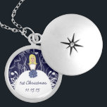 Blonde Navy Mariage de musique 1er collier de Noël<br><div class="desc">Colliers de conservation Choisissez soit Silver Plated Gold Finish ou Sterling Silver Unique Personnalisé! st Christmas Cadeau Mariage Keepsaké Wedding Party Colliers - pour changer la couleur arrière - plan - cliquez sur personnaliser - cliquez sur modifier - choisissez l'outil dernier dans le menu déroulant et choisissez l'une des couleurs...</div>