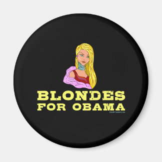Blondes pour Obama Magnet