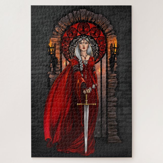 Blood Queen - puzzle enchanté pour imaginaires (Vertical)