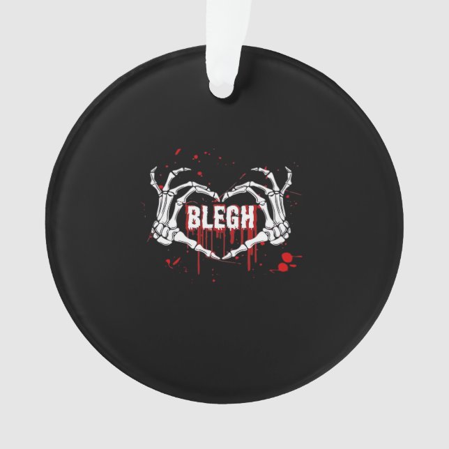 Bloody Breakdown, Skeleton Heart Hands Emo, Metalc (devant)