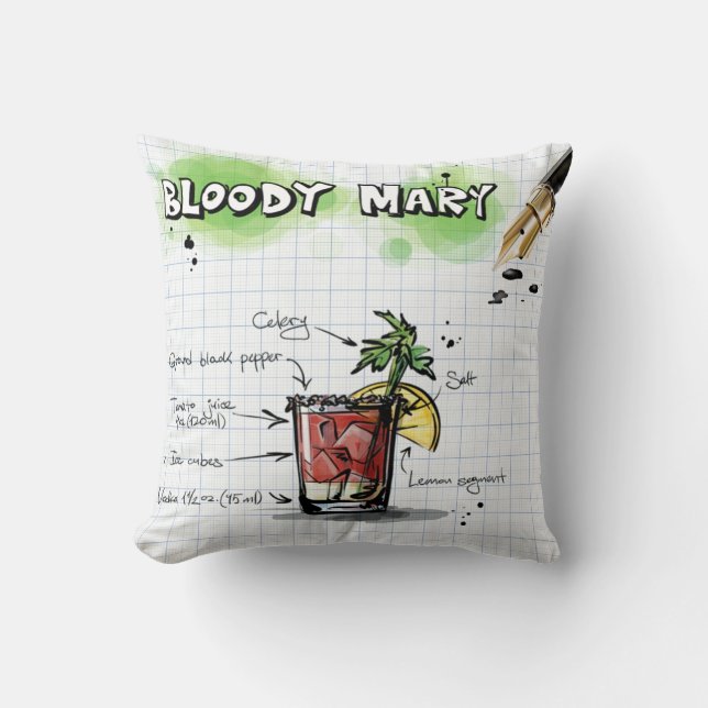 Bloody Mary Coussin (Recto)