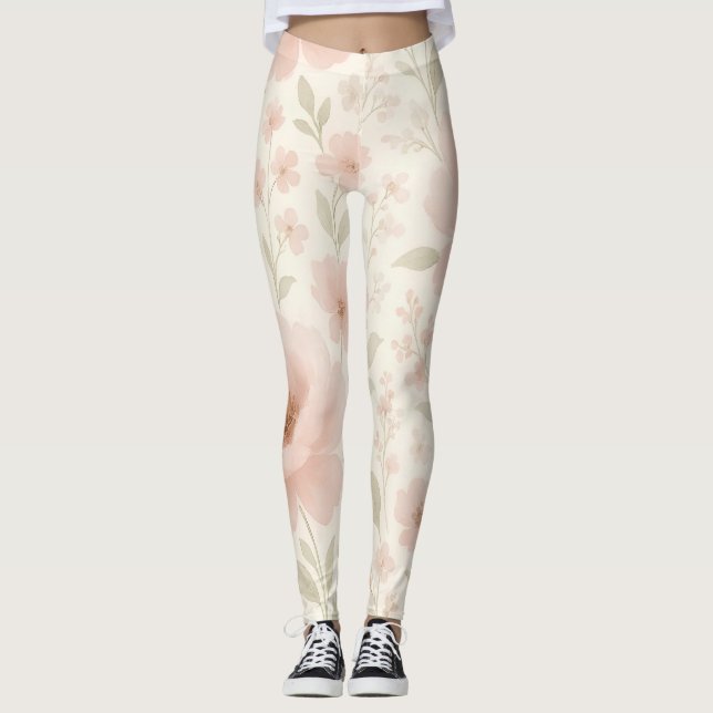 Bloom Energy Floral Leggings  (Devant)