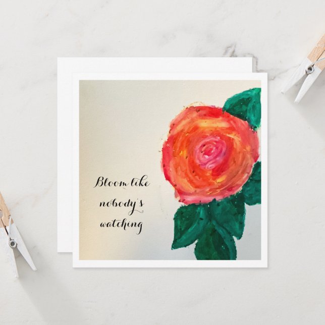 Bloom Like Nobody’s Watching (Devant/Arrière en situation)