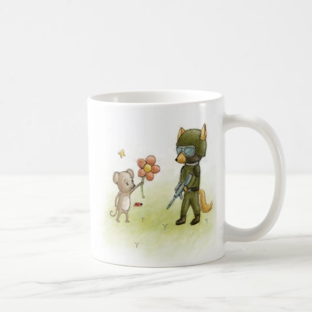 Bloom'd - paix - fleur - tasse (Droite)