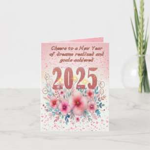 Blooming Dreams 2025 - Carte de Nouvel An personna