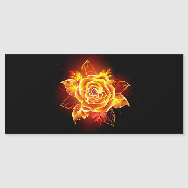 Blooming Fire Rose (Devant)