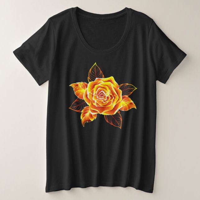 Blooming Fire Rose (Design devant)